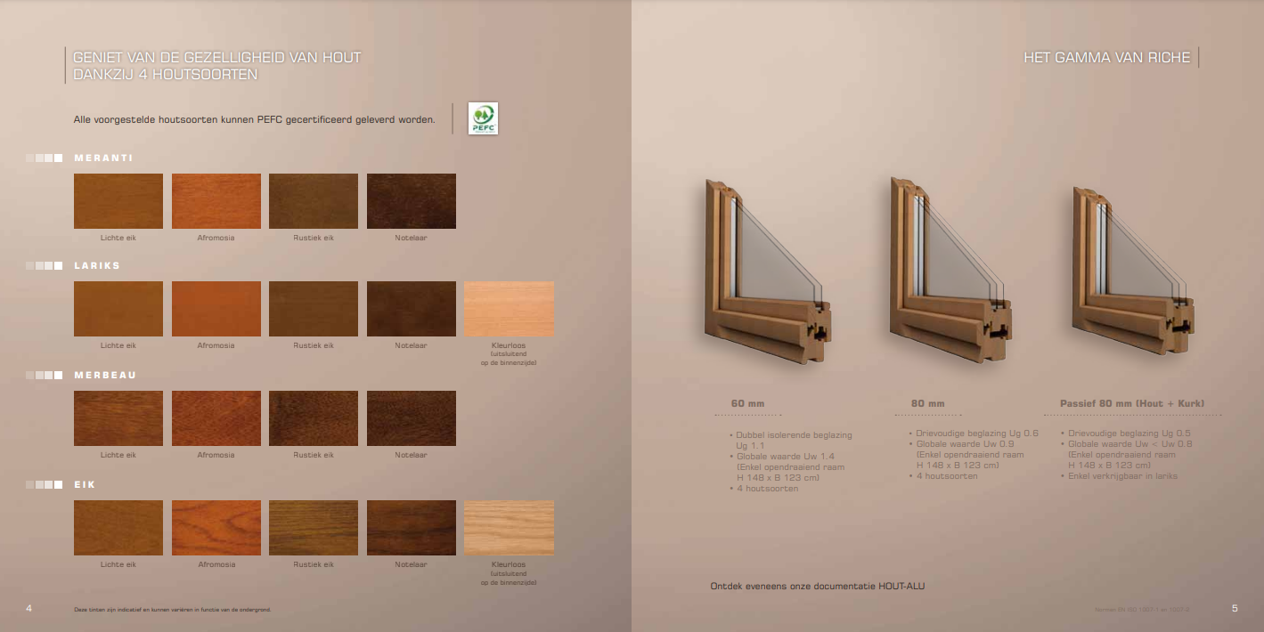 Houten raam